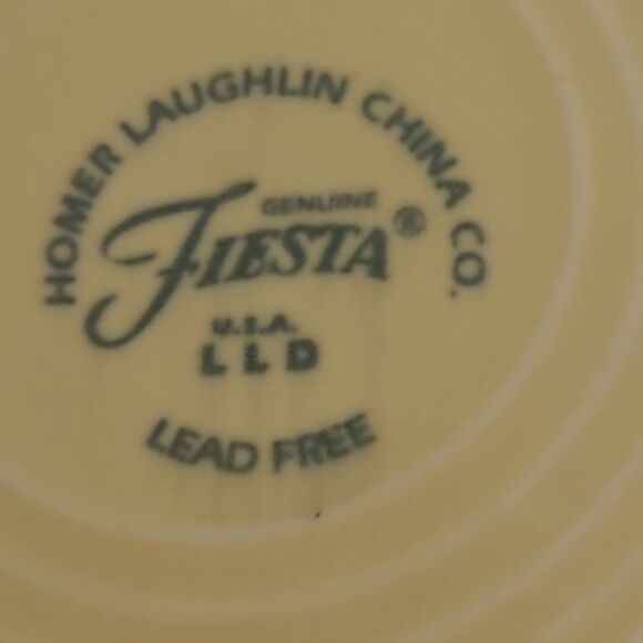 Fiestaware Plate - Picture 3 of 3